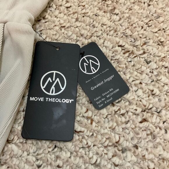 Move Theology greatest Jogger Cream Size XS - Picture 2 of 9